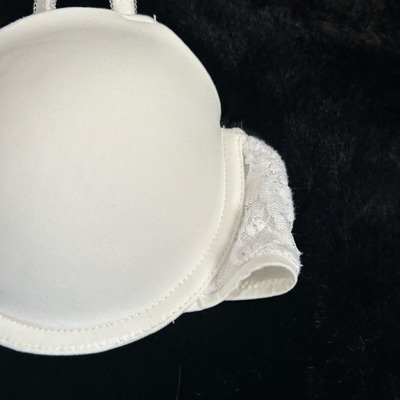 Candie’s White Lace Push-Up Bra - Size 34B - Picture 5 of 9